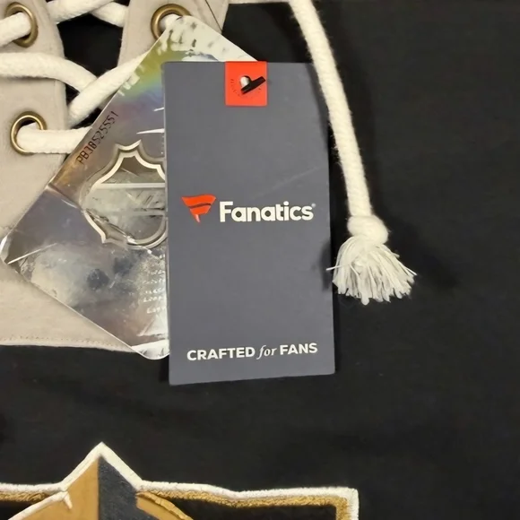 Fanatics Vegas Golden Knights NHL Hockey Black/Gray LaceUp Hoodie Mens Size XXL - Picture 6 of 10